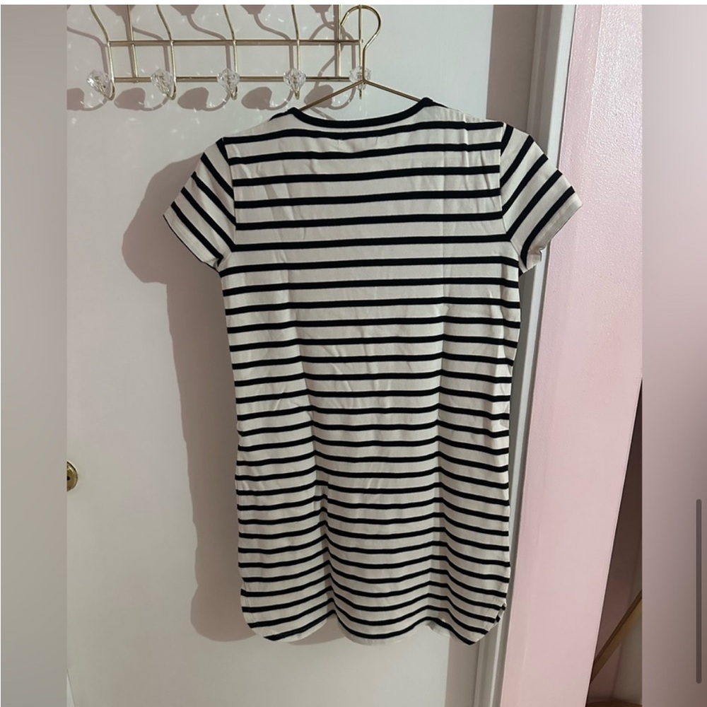 NWT MADEWELL STRIPED RINGER DRESS - Picture 10 of 14